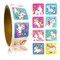 Unicorn Stickers 100 Stickers/Dispenser, Pack of 12 Dispensers for Unicorn Birthday Party